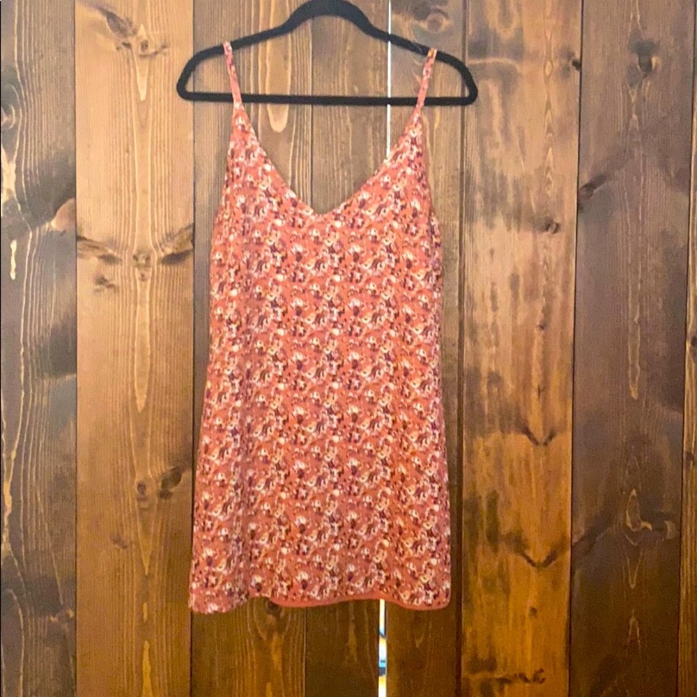 Multi print floral dress